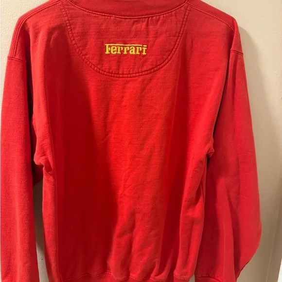 Ferrari Iconic Red Crewneck Sweater - Picture 3 of 6